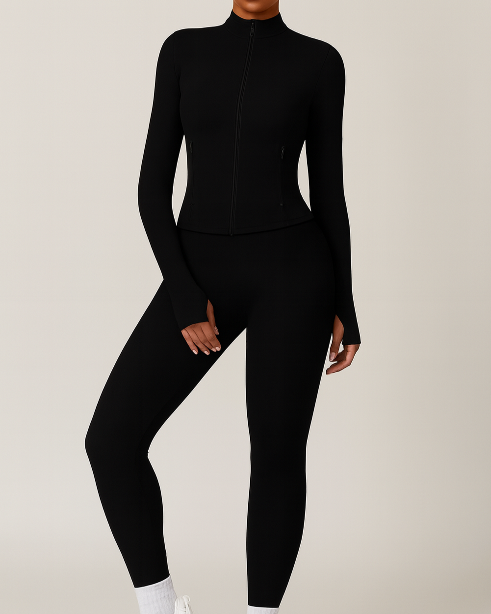 Bare Zip-Up Jacket | Espresso Martini