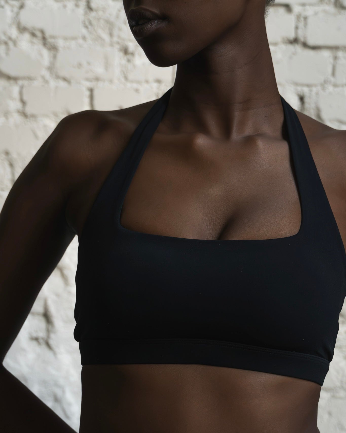 Halter Sculpt Bra | Espresso Martini