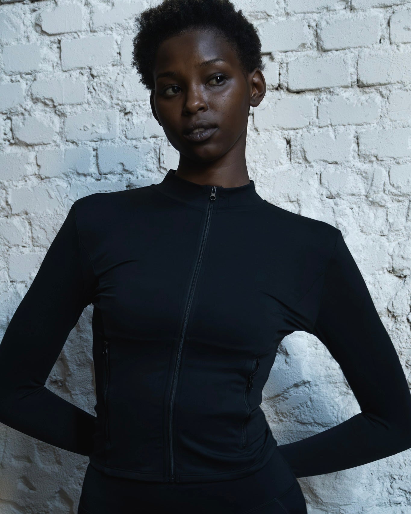 Bare Zip-Up Jacket | Espresso Martini