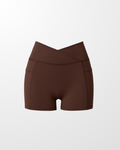 V Shorts | Coffee Bean