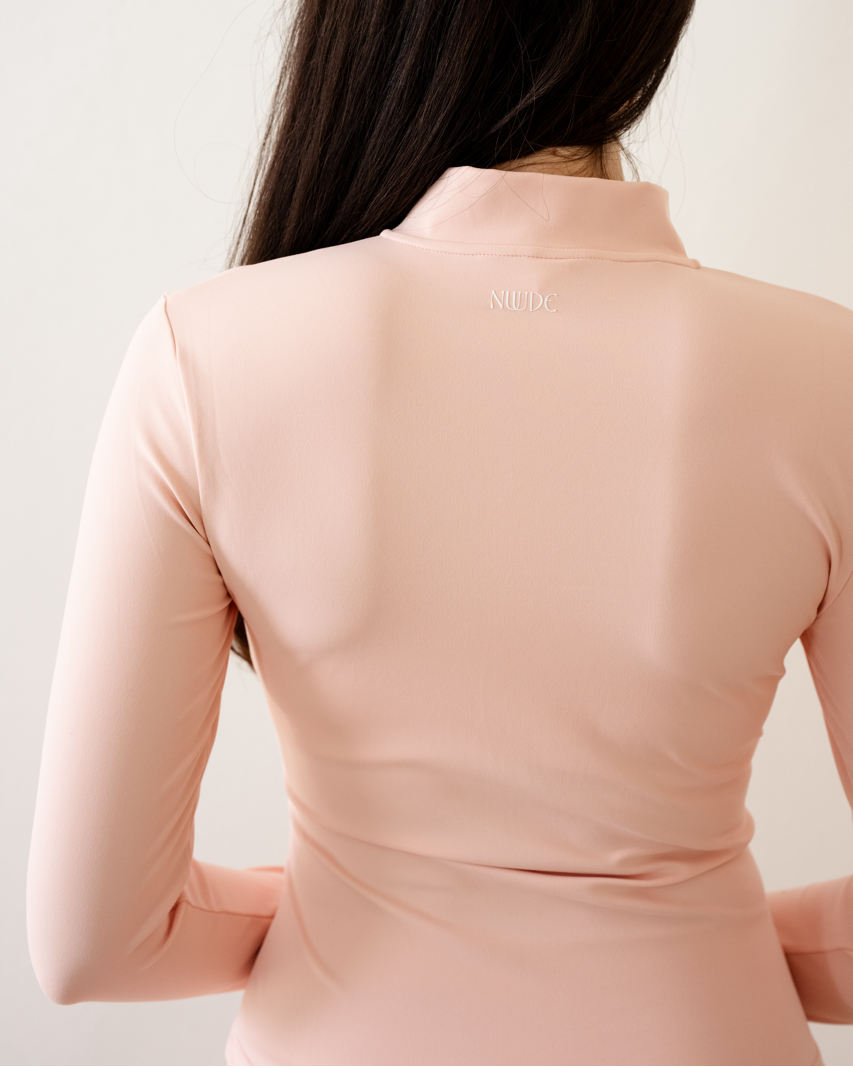 Bare Zip-Up Jacket | Blush Coconut (Protagonist)