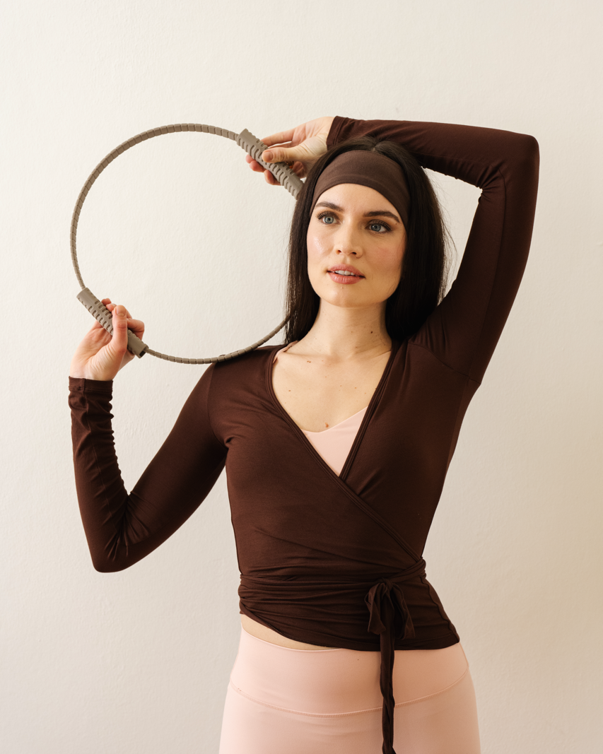 Ballet Wrap | Coffee Bean